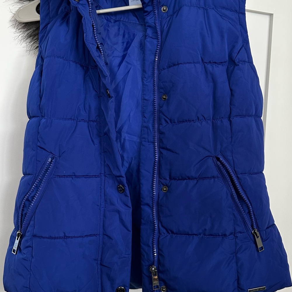 Blue Puffer Vest